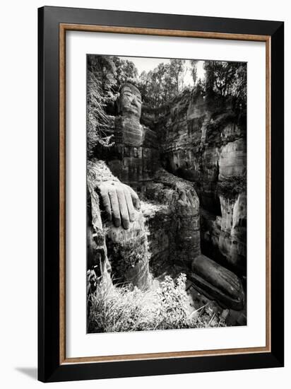 China 10MKm2 Collection - Giant Buddha of Leshan-Philippe Hugonnard-Framed Photographic Print