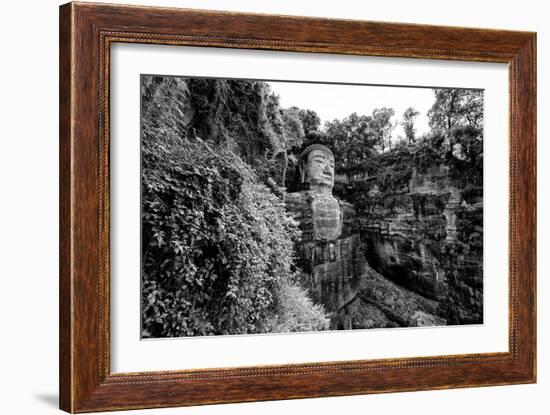 China 10MKm2 Collection - Giant Buddha of Leshan-Philippe Hugonnard-Framed Photographic Print