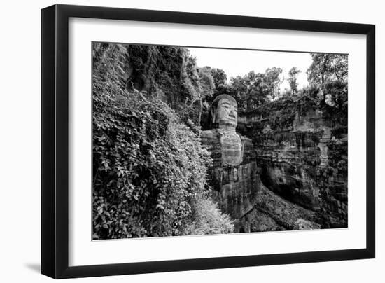 China 10MKm2 Collection - Giant Buddha of Leshan-Philippe Hugonnard-Framed Photographic Print