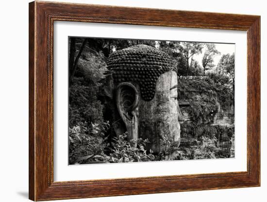 China 10MKm2 Collection - Giant Buddha of Leshan-Philippe Hugonnard-Framed Photographic Print