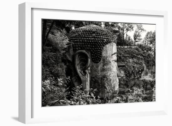 China 10MKm2 Collection - Giant Buddha of Leshan-Philippe Hugonnard-Framed Photographic Print