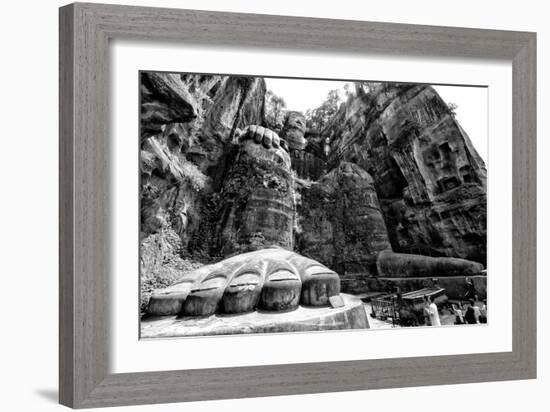 China 10MKm2 Collection - Giant Buddha of Leshan-Philippe Hugonnard-Framed Photographic Print