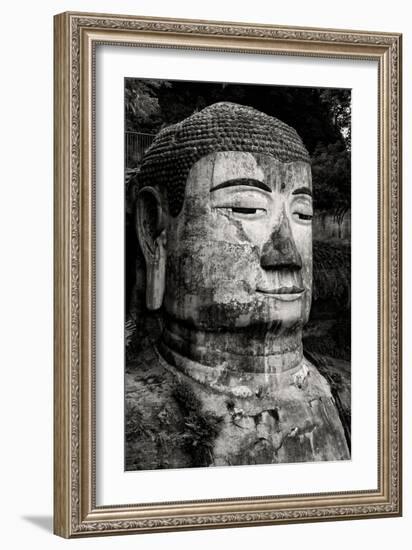 China 10MKm2 Collection - Giant Buddha of Leshan-Philippe Hugonnard-Framed Photographic Print