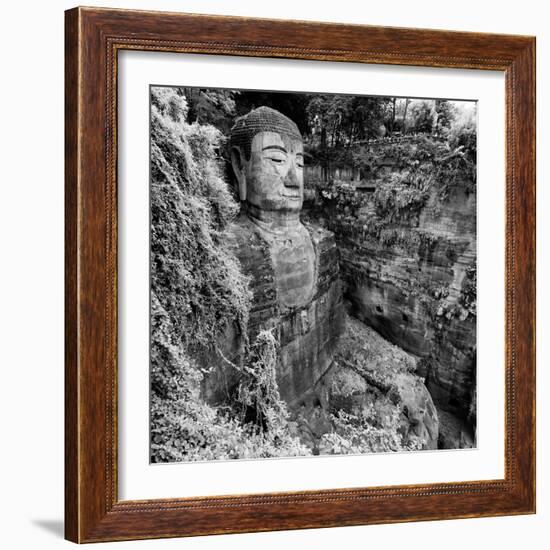 China 10MKm2 Collection - Giant Buddha of Leshan-Philippe Hugonnard-Framed Photographic Print