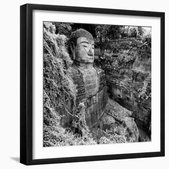 China 10MKm2 Collection - Giant Buddha of Leshan-Philippe Hugonnard-Framed Photographic Print