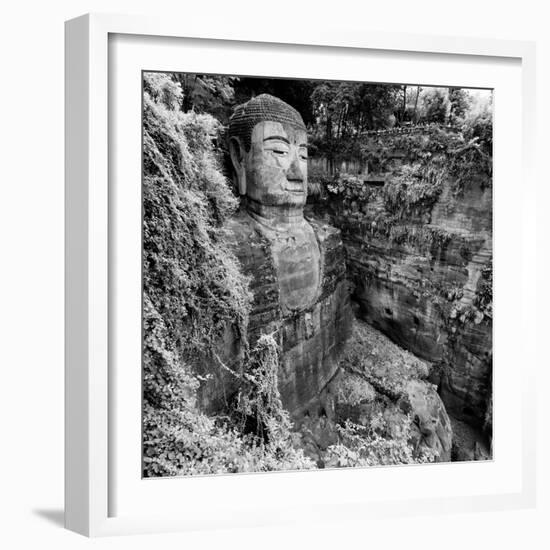 China 10MKm2 Collection - Giant Buddha of Leshan-Philippe Hugonnard-Framed Photographic Print