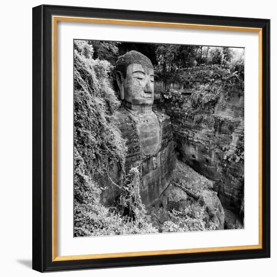 China 10MKm2 Collection - Giant Buddha of Leshan-Philippe Hugonnard-Framed Photographic Print