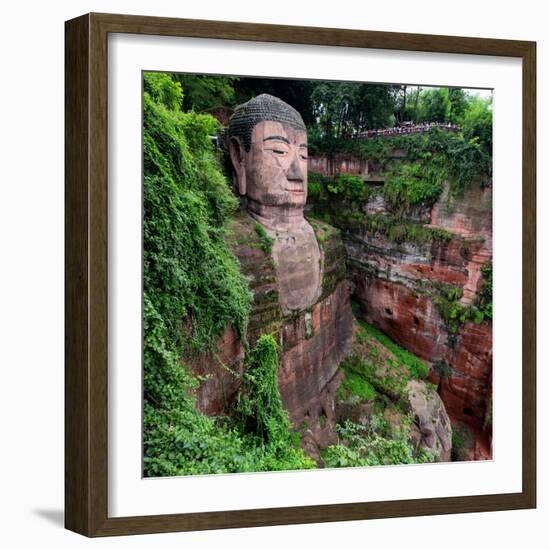 China 10MKm2 Collection - Giant Buddha of Leshan-Philippe Hugonnard-Framed Photographic Print