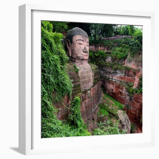 China 10MKm2 Collection - Giant Buddha of Leshan-Philippe Hugonnard-Framed Photographic Print