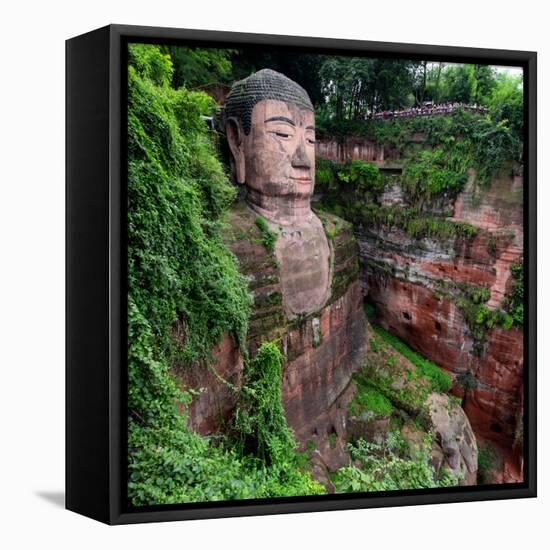 China 10MKm2 Collection - Giant Buddha of Leshan-Philippe Hugonnard-Framed Premier Image Canvas