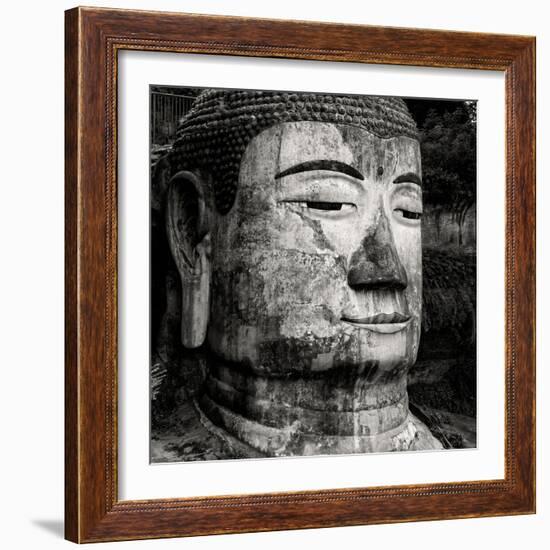 China 10MKm2 Collection - Giant Buddha of Leshan-Philippe Hugonnard-Framed Photographic Print