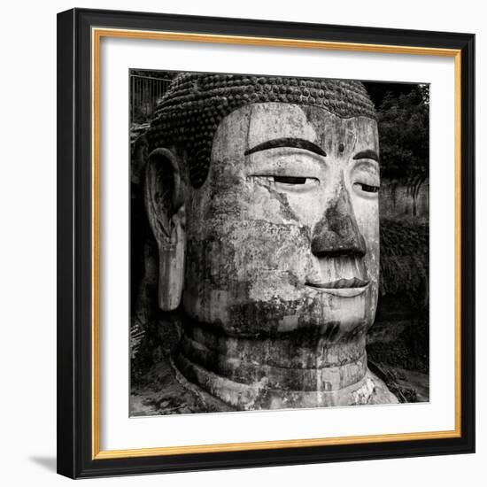 China 10MKm2 Collection - Giant Buddha of Leshan-Philippe Hugonnard-Framed Photographic Print