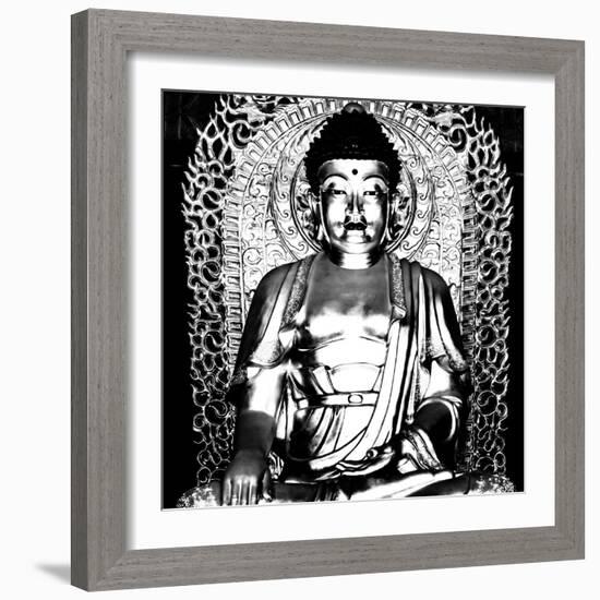 China 10MKm2 Collection - Gold Buddha-Philippe Hugonnard-Framed Photographic Print