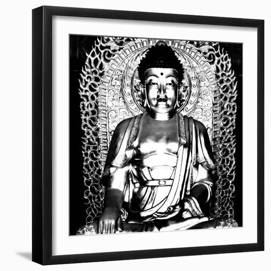 China 10MKm2 Collection - Gold Buddha-Philippe Hugonnard-Framed Photographic Print