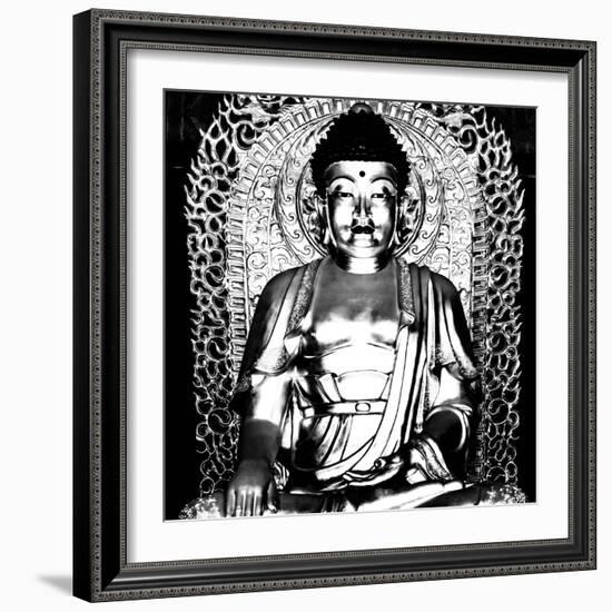 China 10MKm2 Collection - Gold Buddha-Philippe Hugonnard-Framed Photographic Print