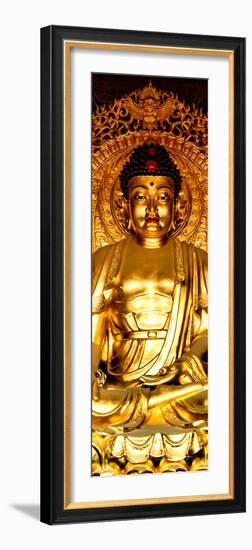 China 10MKm2 Collection - Gold Buddha-Philippe Hugonnard-Framed Photographic Print