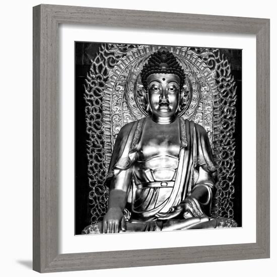 China 10MKm2 Collection - Gold Buddha-Philippe Hugonnard-Framed Photographic Print