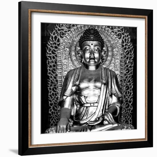 China 10MKm2 Collection - Gold Buddha-Philippe Hugonnard-Framed Photographic Print