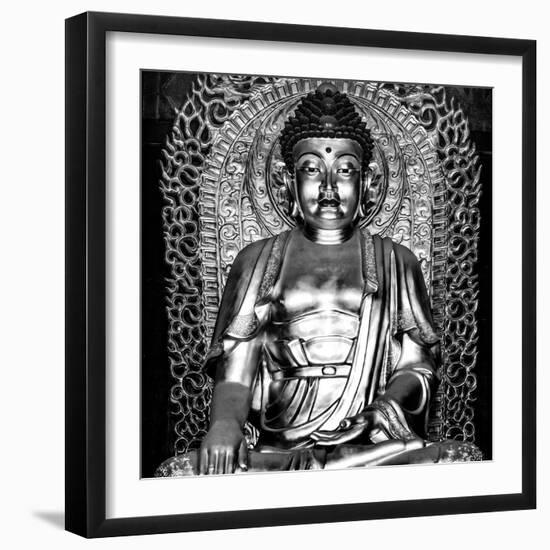 China 10MKm2 Collection - Gold Buddha-Philippe Hugonnard-Framed Photographic Print