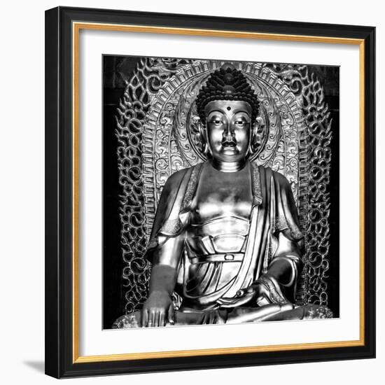 China 10MKm2 Collection - Gold Buddha-Philippe Hugonnard-Framed Photographic Print