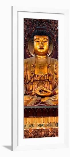 China 10MKm2 Collection - Gold Buddha-Philippe Hugonnard-Framed Photographic Print