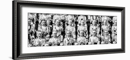 China 10MKm2 Collection - Gold Buddhist Statue in Longhua Temple-Philippe Hugonnard-Framed Photographic Print