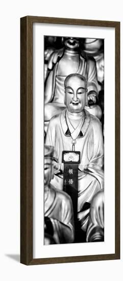 China 10MKm2 Collection - Gold Buddhist Statue in Longhua Temple-Philippe Hugonnard-Framed Photographic Print