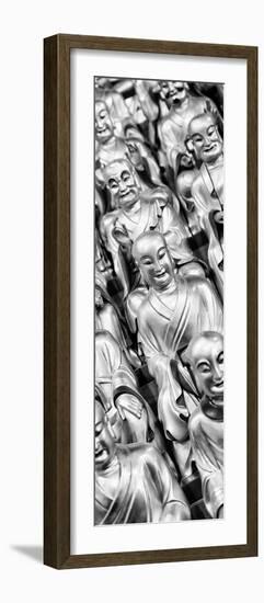 China 10MKm2 Collection - Gold Buddhist Statue in Longhua Temple-Philippe Hugonnard-Framed Photographic Print