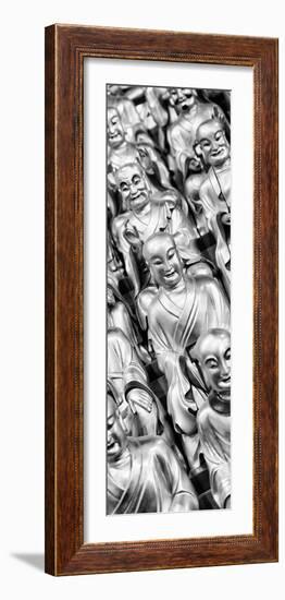 China 10MKm2 Collection - Gold Buddhist Statue in Longhua Temple-Philippe Hugonnard-Framed Photographic Print