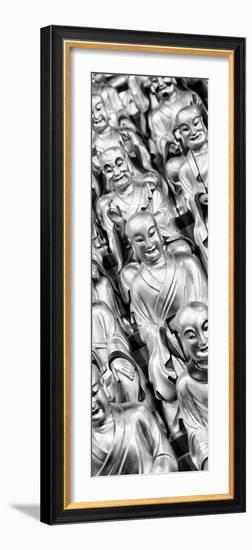 China 10MKm2 Collection - Gold Buddhist Statue in Longhua Temple-Philippe Hugonnard-Framed Photographic Print