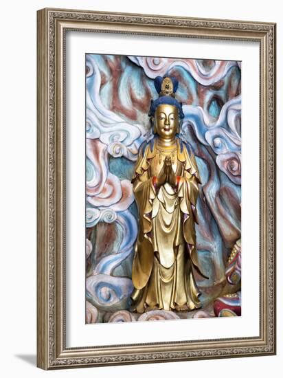 China 10MKm2 Collection - Golden Buddha-Philippe Hugonnard-Framed Photographic Print