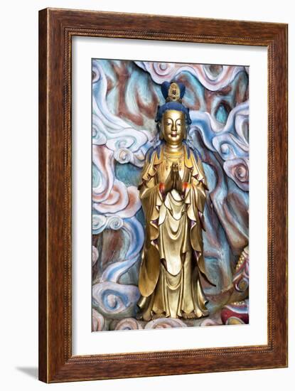 China 10MKm2 Collection - Golden Buddha-Philippe Hugonnard-Framed Photographic Print