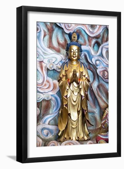 China 10MKm2 Collection - Golden Buddha-Philippe Hugonnard-Framed Photographic Print