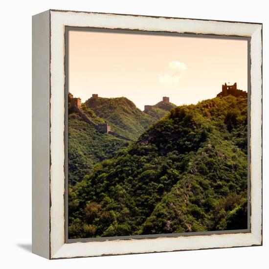 China 10MKm2 Collection - Great Wall of China - Fall Colors-Philippe Hugonnard-Framed Premier Image Canvas