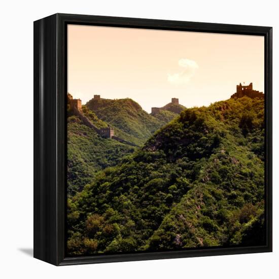 China 10MKm2 Collection - Great Wall of China - Fall Colors-Philippe Hugonnard-Framed Premier Image Canvas