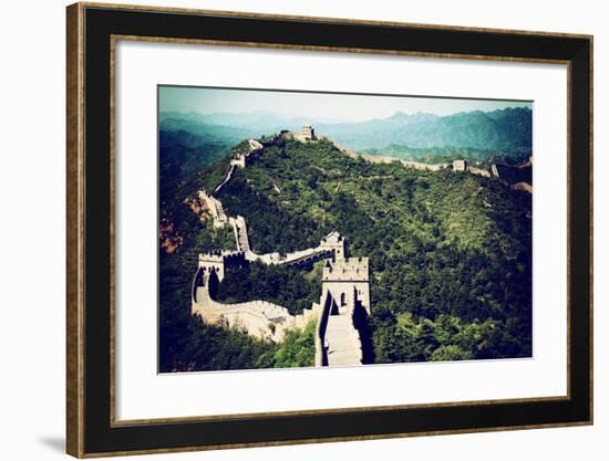 China 10MKm2 Collection - Great Wall of China-Philippe Hugonnard-Framed Photographic Print