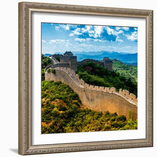 China 10MKm2 Collection - Great Wall of China-Philippe Hugonnard-Framed Photographic Print