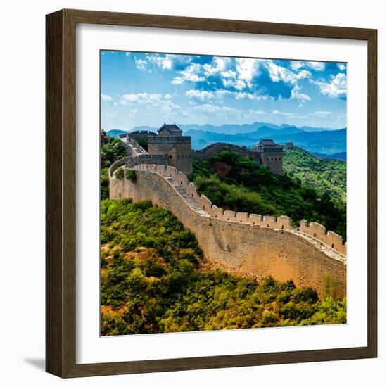 China 10MKm2 Collection - Great Wall of China-Philippe Hugonnard-Framed Photographic Print