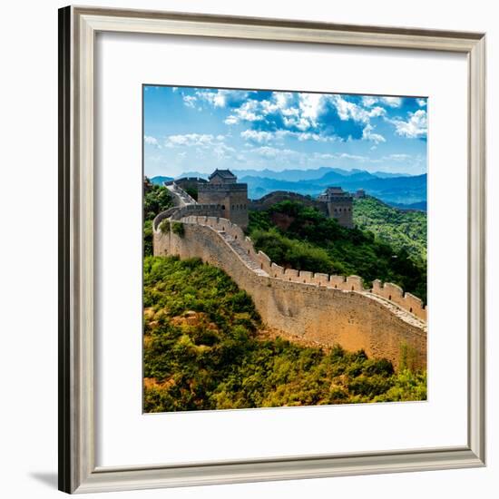 China 10MKm2 Collection - Great Wall of China-Philippe Hugonnard-Framed Photographic Print