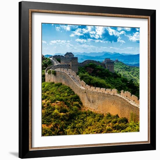 China 10MKm2 Collection - Great Wall of China-Philippe Hugonnard-Framed Photographic Print