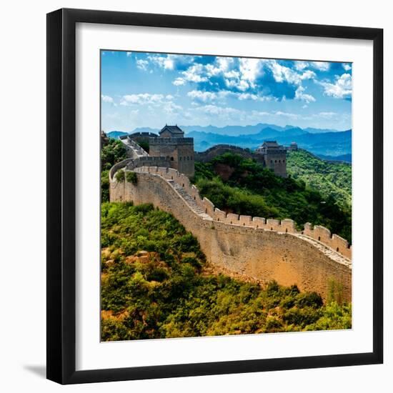 China 10MKm2 Collection - Great Wall of China-Philippe Hugonnard-Framed Photographic Print