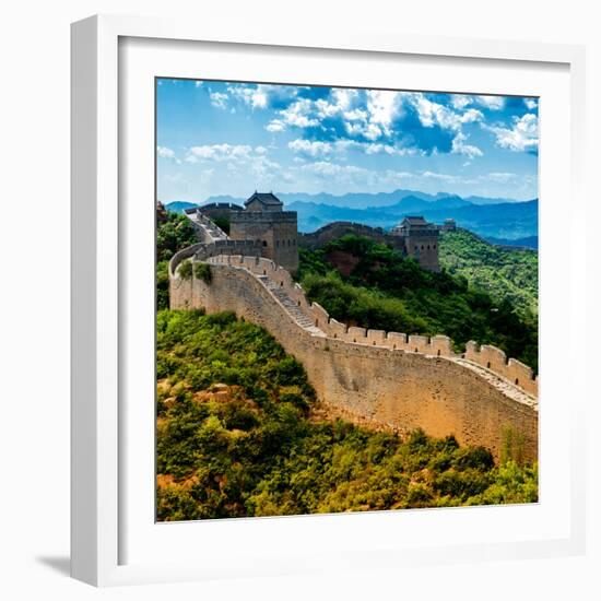 China 10MKm2 Collection - Great Wall of China-Philippe Hugonnard-Framed Photographic Print