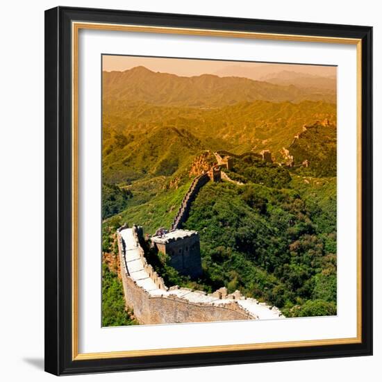 China 10MKm2 Collection - Great Wall of China-Philippe Hugonnard-Framed Photographic Print