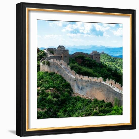 China 10MKm2 Collection - Great Wall of China-Philippe Hugonnard-Framed Photographic Print