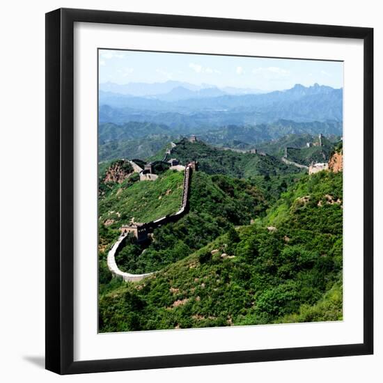 China 10MKm2 Collection - Great Wall of China-Philippe Hugonnard-Framed Photographic Print