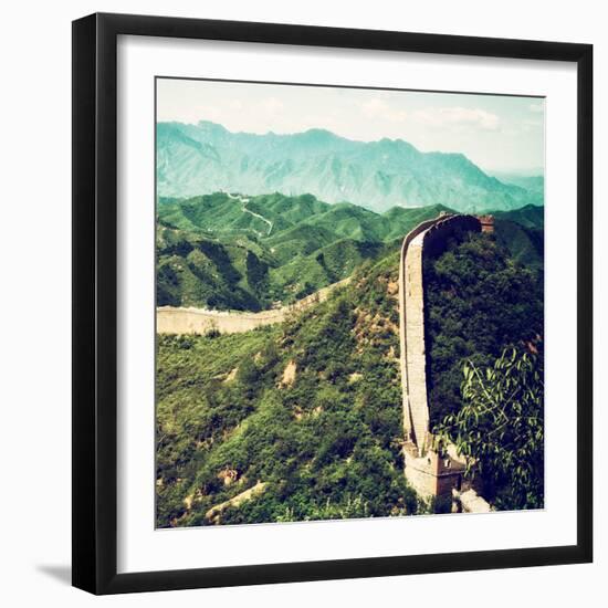 China 10MKm2 Collection - Great Wall of China-Philippe Hugonnard-Framed Photographic Print