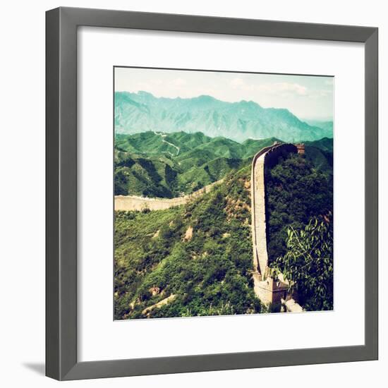 China 10MKm2 Collection - Great Wall of China-Philippe Hugonnard-Framed Photographic Print