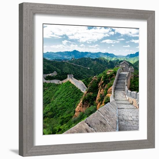 China 10MKm2 Collection - Great Wall of China-Philippe Hugonnard-Framed Photographic Print