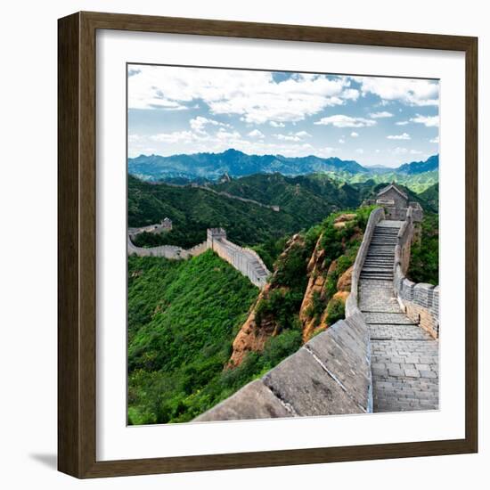 China 10MKm2 Collection - Great Wall of China-Philippe Hugonnard-Framed Photographic Print