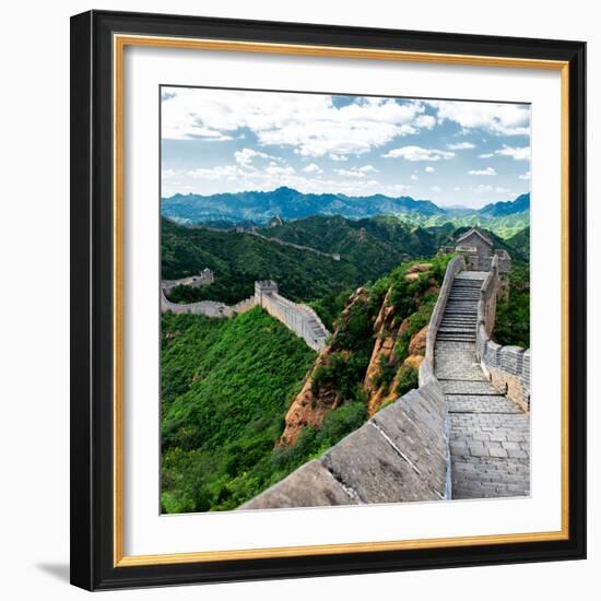 China 10MKm2 Collection - Great Wall of China-Philippe Hugonnard-Framed Photographic Print